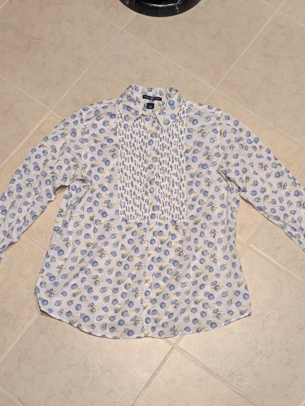 GAP Button Up Floral Women's Blouse
